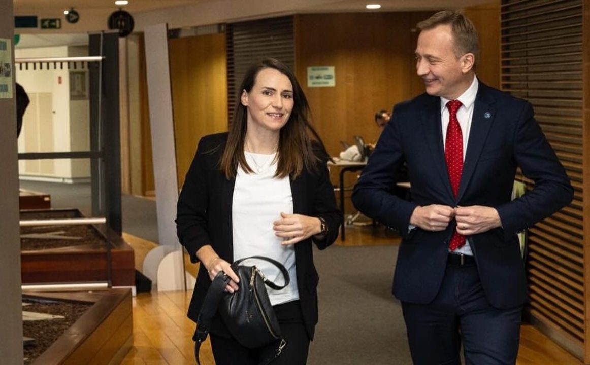 Agnieszka Pomaska, Chairwoman of the Sejm’s EU Affairs Committee, met with EU Commissioner Piotr Serafin.