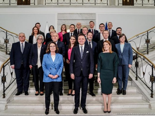 Visit to the Sejm by the Conference of Presidents of the European Parliament.