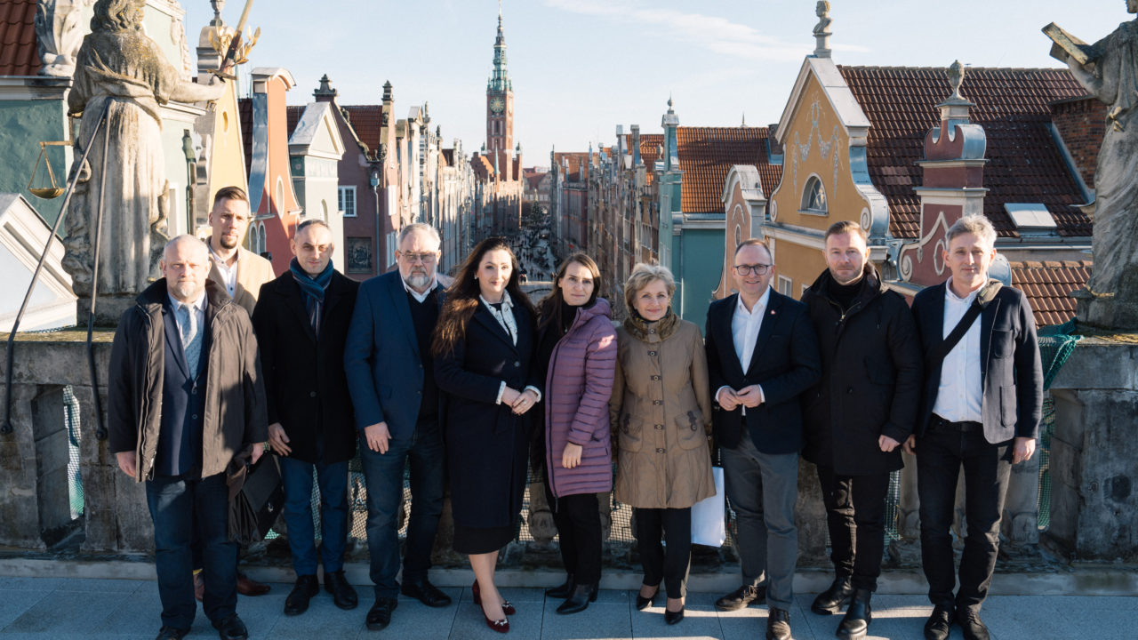 Remont Złotej Bramy w Gdańsku. Posiedzenie Pomorskiego Zespołu Parlamentarnego ze Stowarzyszeniem Architektów Polskich oddział Wybrzeże.